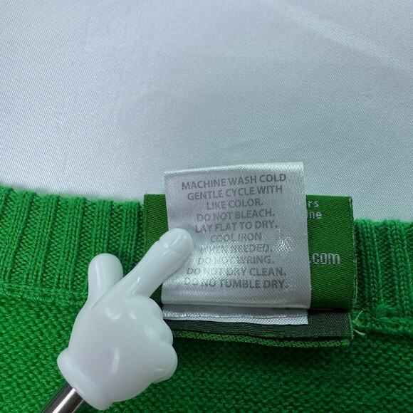 Elf Christmas Sweater Buddy the Elf “Christmas Got Me Like” Green Size M - Picture 6 of 7